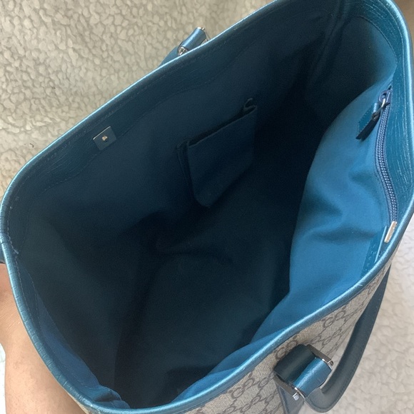 VINTAGE Gucci GG Supreme Large Tote - Picture 10 of 11